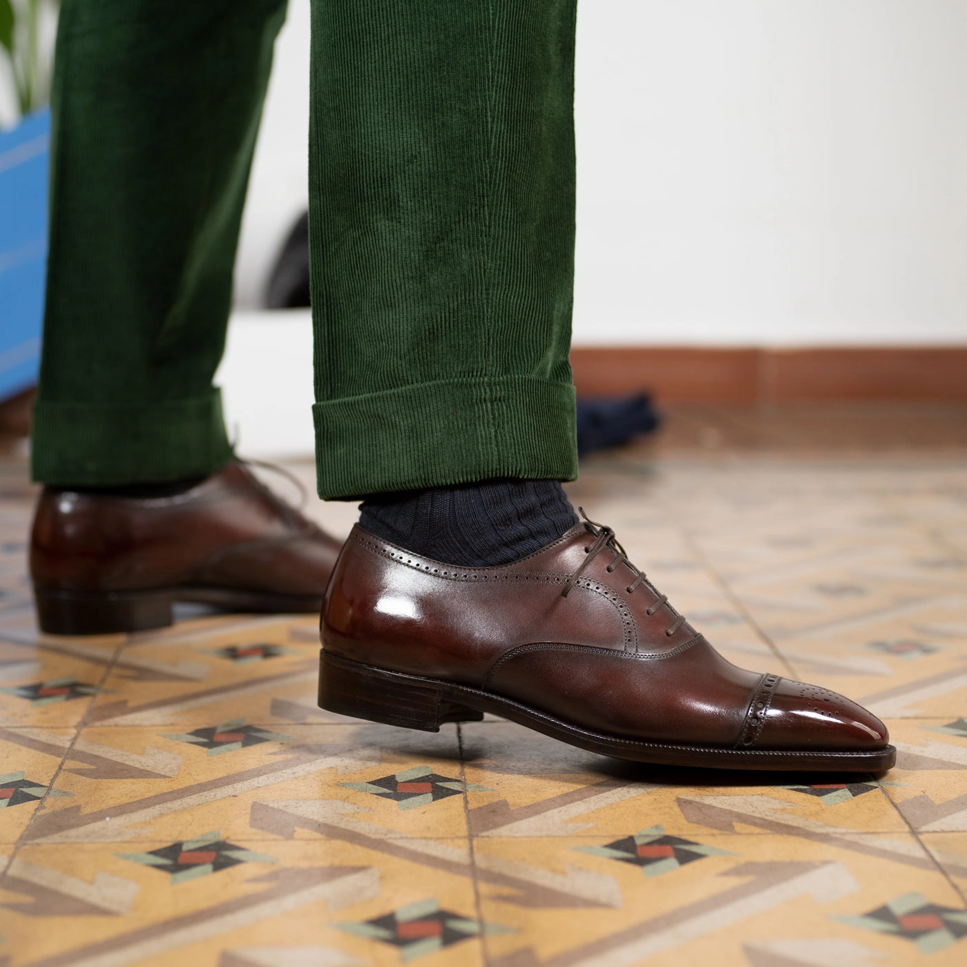 Madoz Medallion Oxford Mto - Marron Mediterraneo Live With Intent