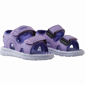 Reima Blooming Lilac Sandals Bungee Clean Direction