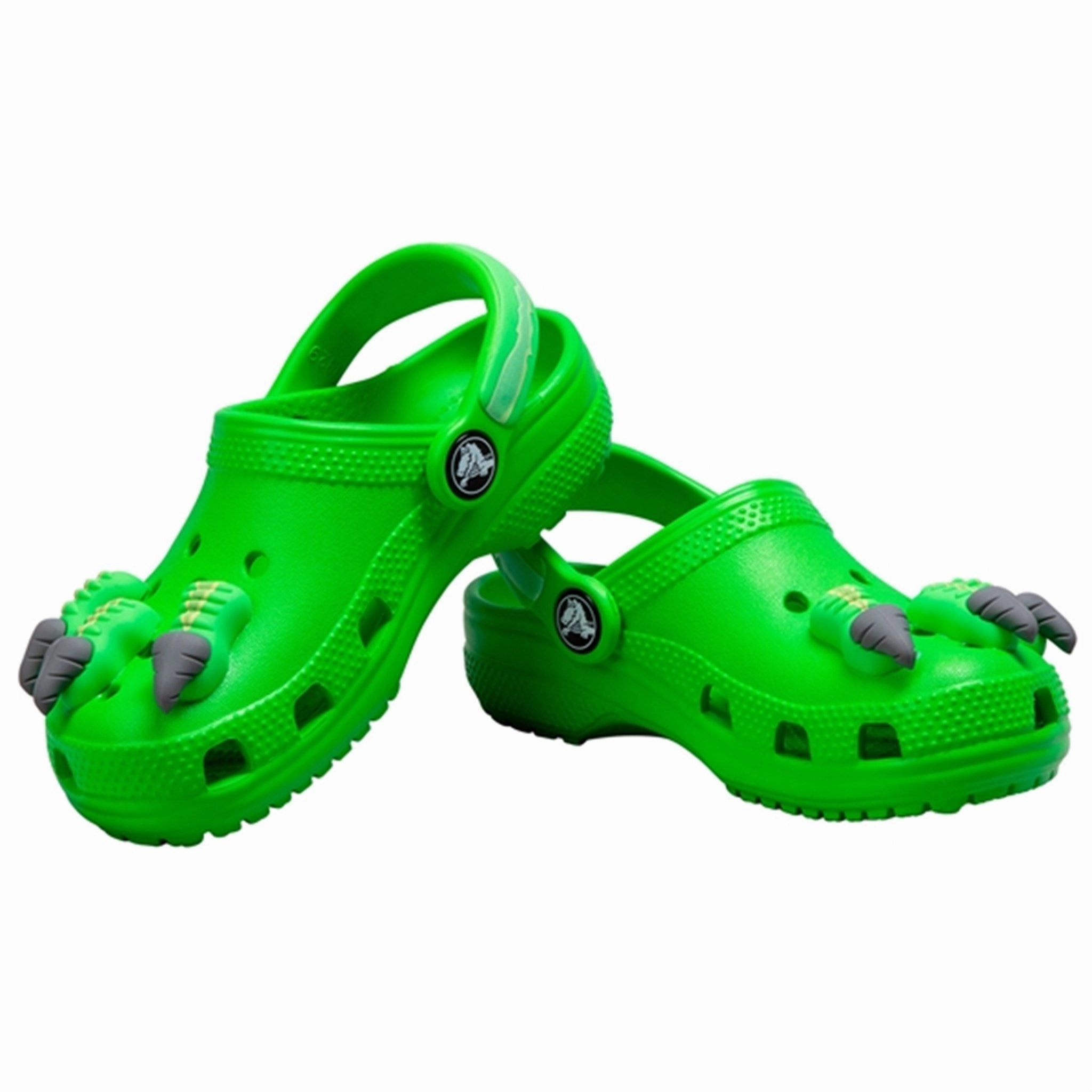 Smart Casual Core Essential Structure Crocs Classic I Am Dinosaur Clog Green Slime