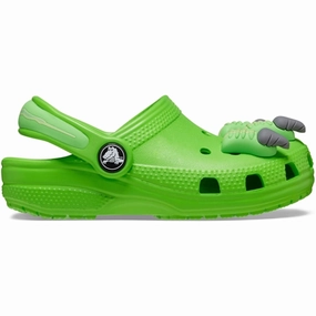 Make It Flow Crocs Classic I Am Dinosaur Clog Green Slime