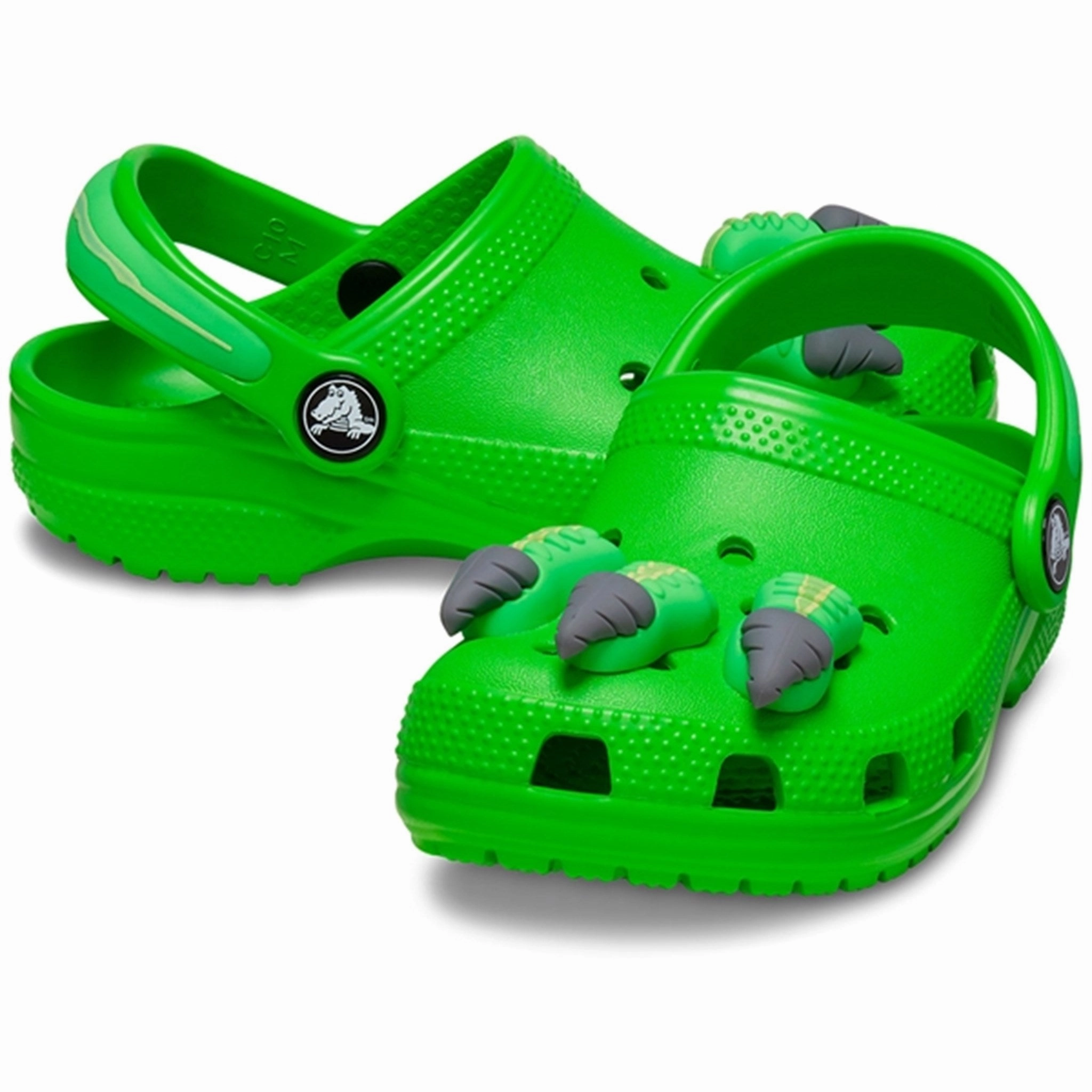Urban Evolution Crocs Classic I Am Dinosaur Clog Green Slime