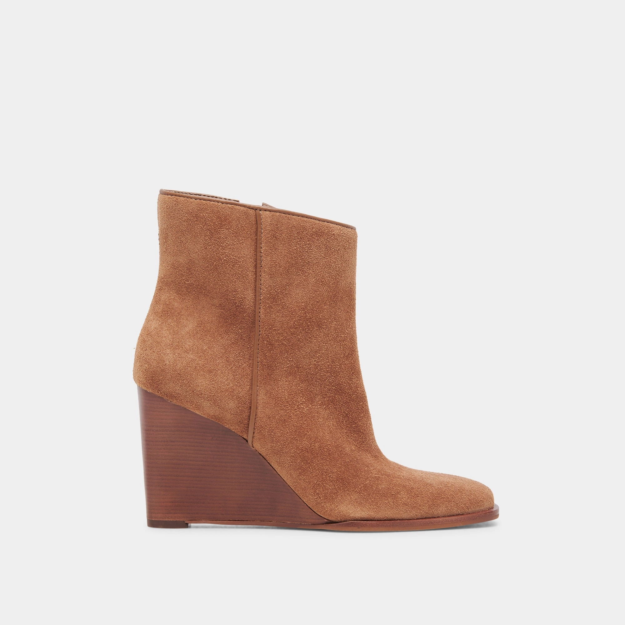 Motion In Mind Your Fit System Susann Wide Booties Chestnut Suede