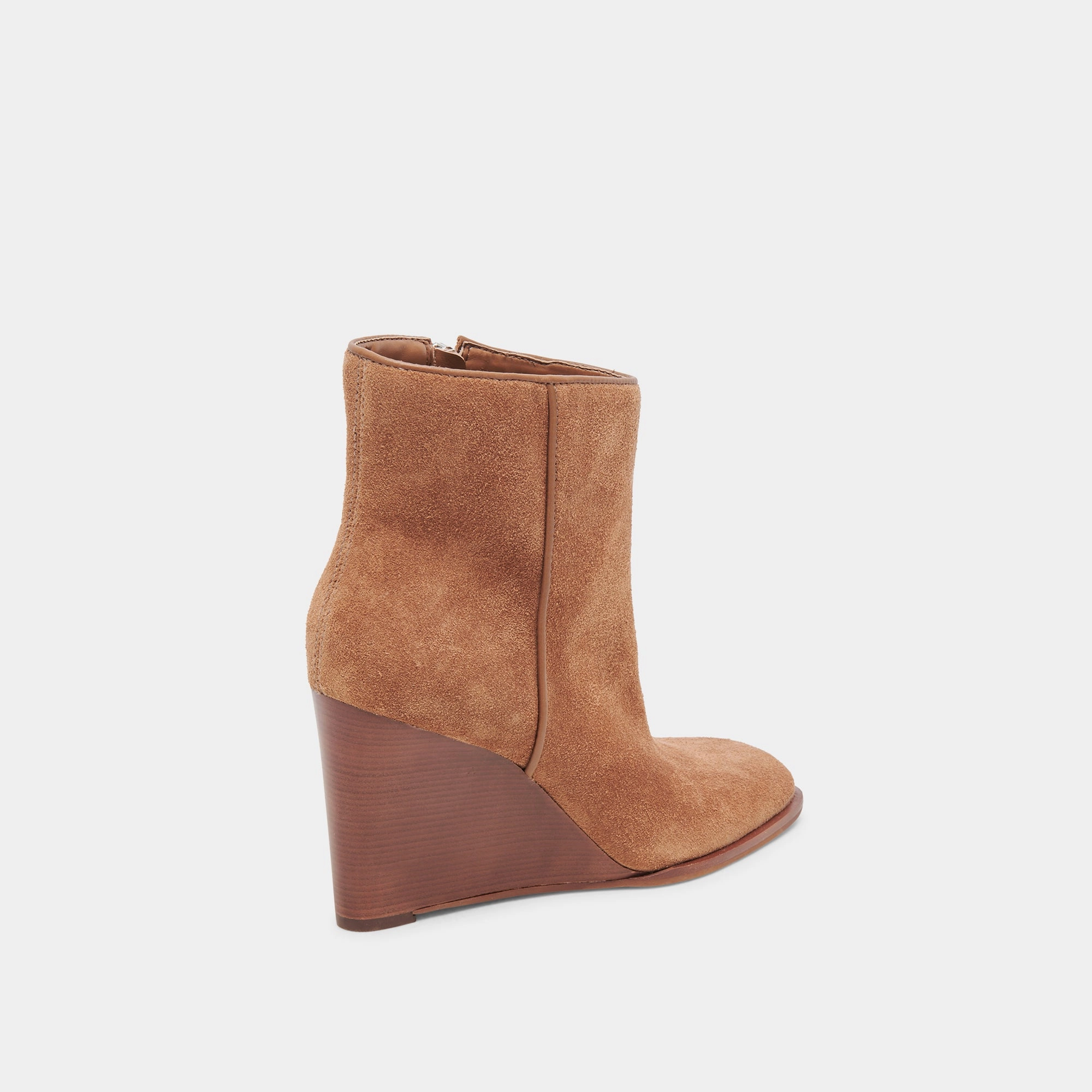 Fluid Design Susann Wide Booties Chestnut Suede