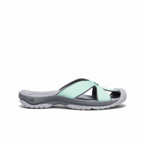 Women'S Bali Slide Sandal  |  Lichen/Steel Grey Precision-Made