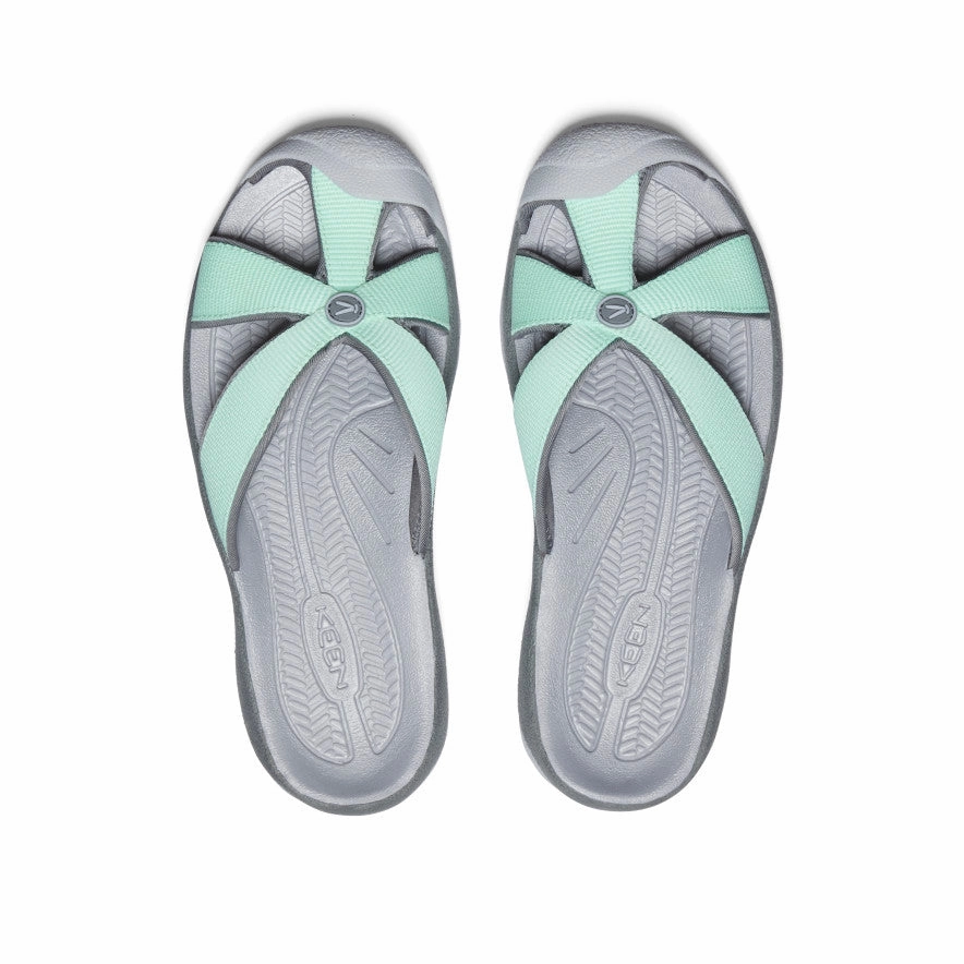 Day-To-Night Fit Comfort In Motion Women'S Bali Slide Sandal  |  Lichen/Steel Grey