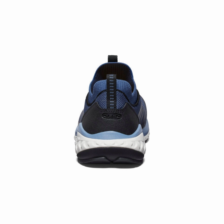 Essential Rhythm Versatile Soul Women'S Arvada Shift Esd Work Sneaker (Carbon Toe)  |  Vintage Indigo/Faded Denim