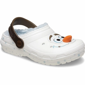 City-Form Crocs Multi Frozen Olaf Lined Classic Clog