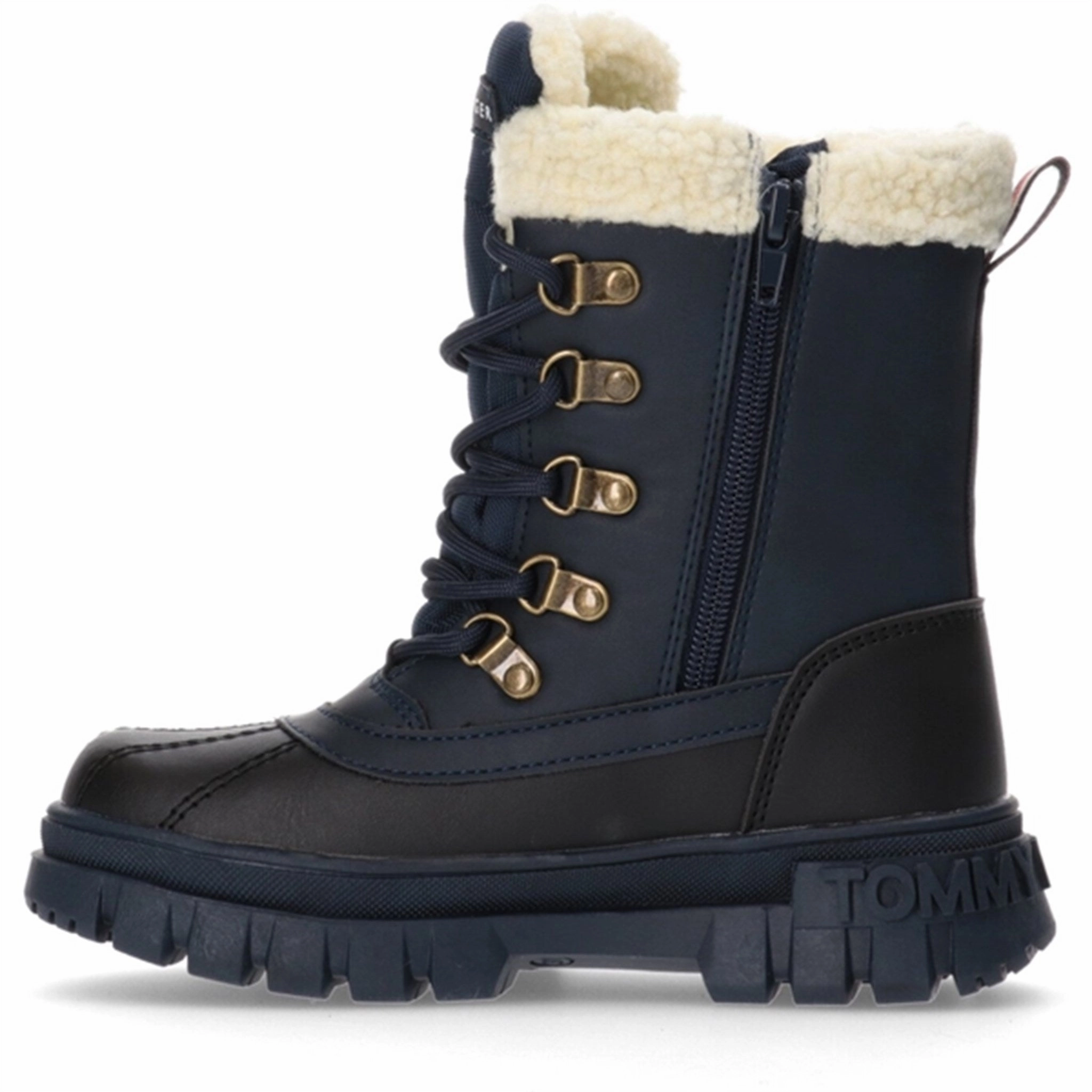 Tommy Hilfiger Lace-Up Bootie Blue City Ready