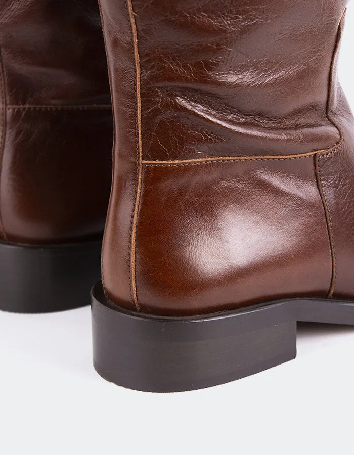 Moyle Chestnut Leather Hybrid Aesthetic
