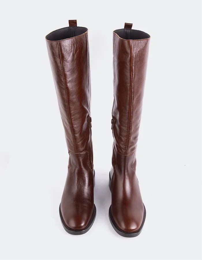 Function-Refined Comfort Zone Moyle Chestnut Leather