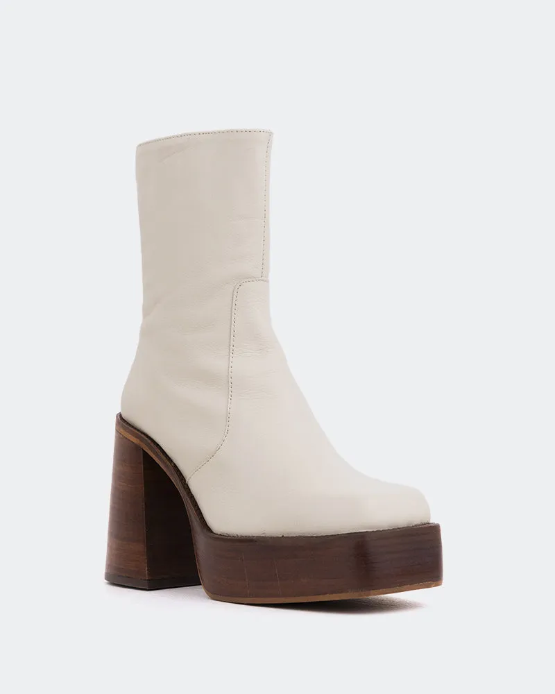 Wicked Off White Leather Ready For Streets Everyday Motionwear