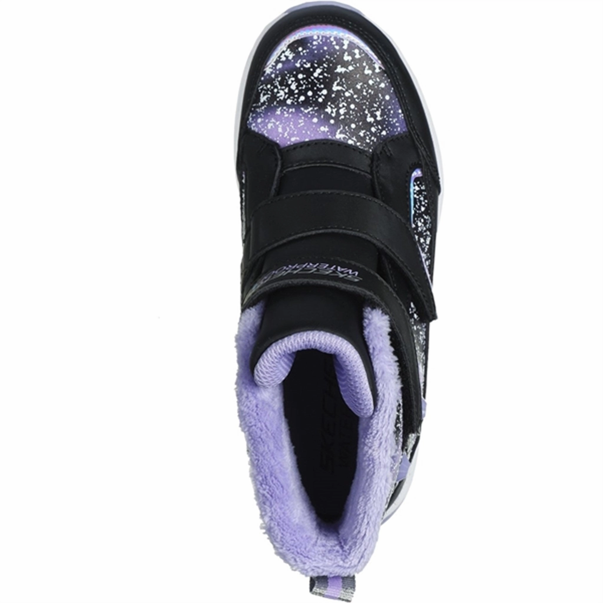 Universal Outfit Skechers Girls Storm Blazer Waterproof Boots Black Lavender