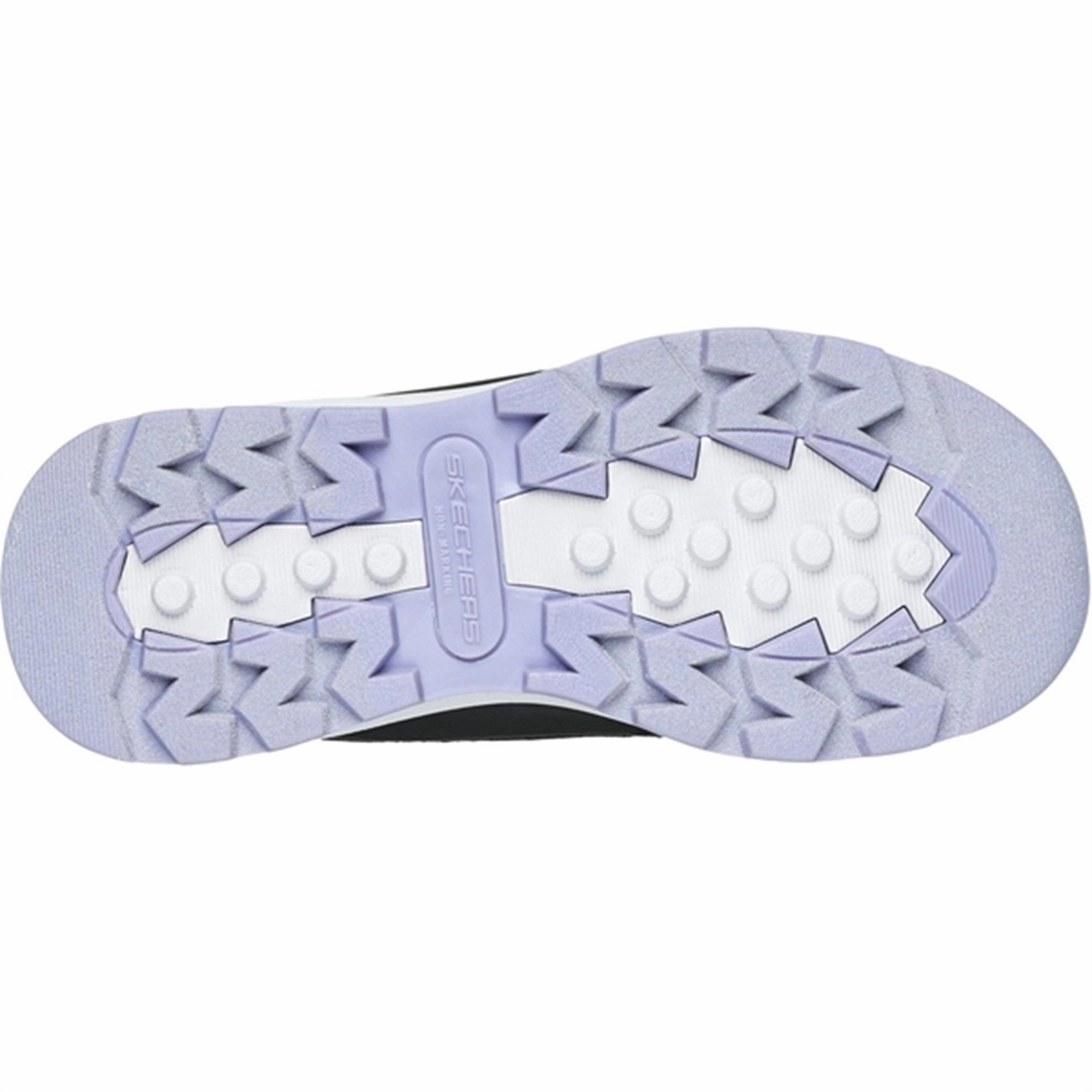 Cool Confidence Refined Tone Skechers Girls Storm Blazer Waterproof Boots Black Lavender