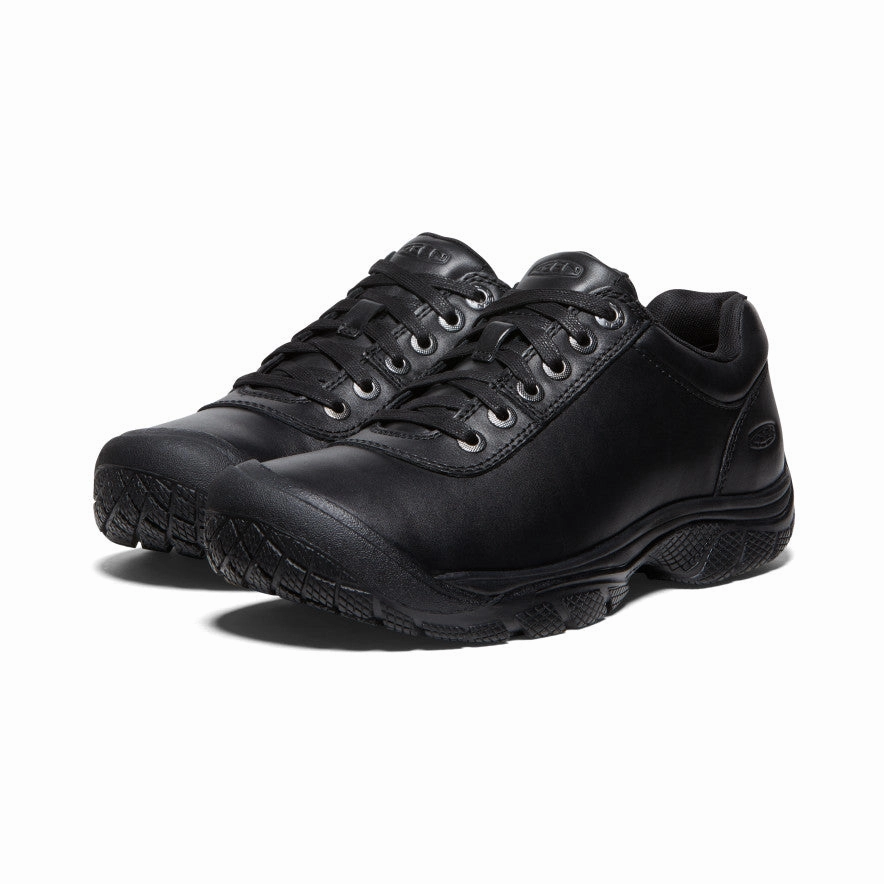Motion-Minded Less Is More Men'S Ptc Dress Oxford  |  Black
