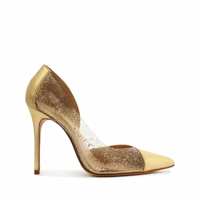 Crafted For Presence Cheslie Metallic Nappa & Vinyl Pump