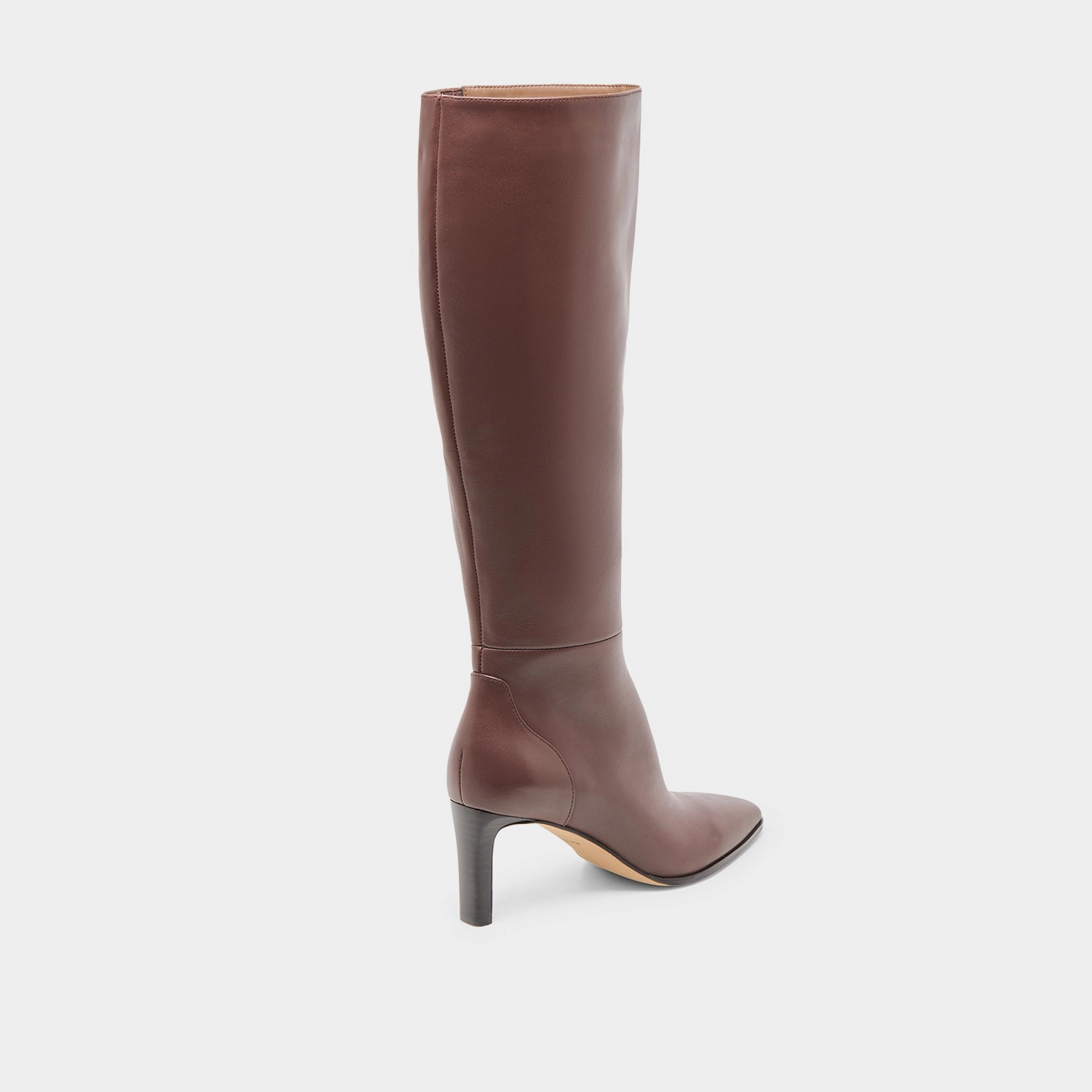 Subtle Style Gear Seasonless Design Emmi Boots Chocolate Leather