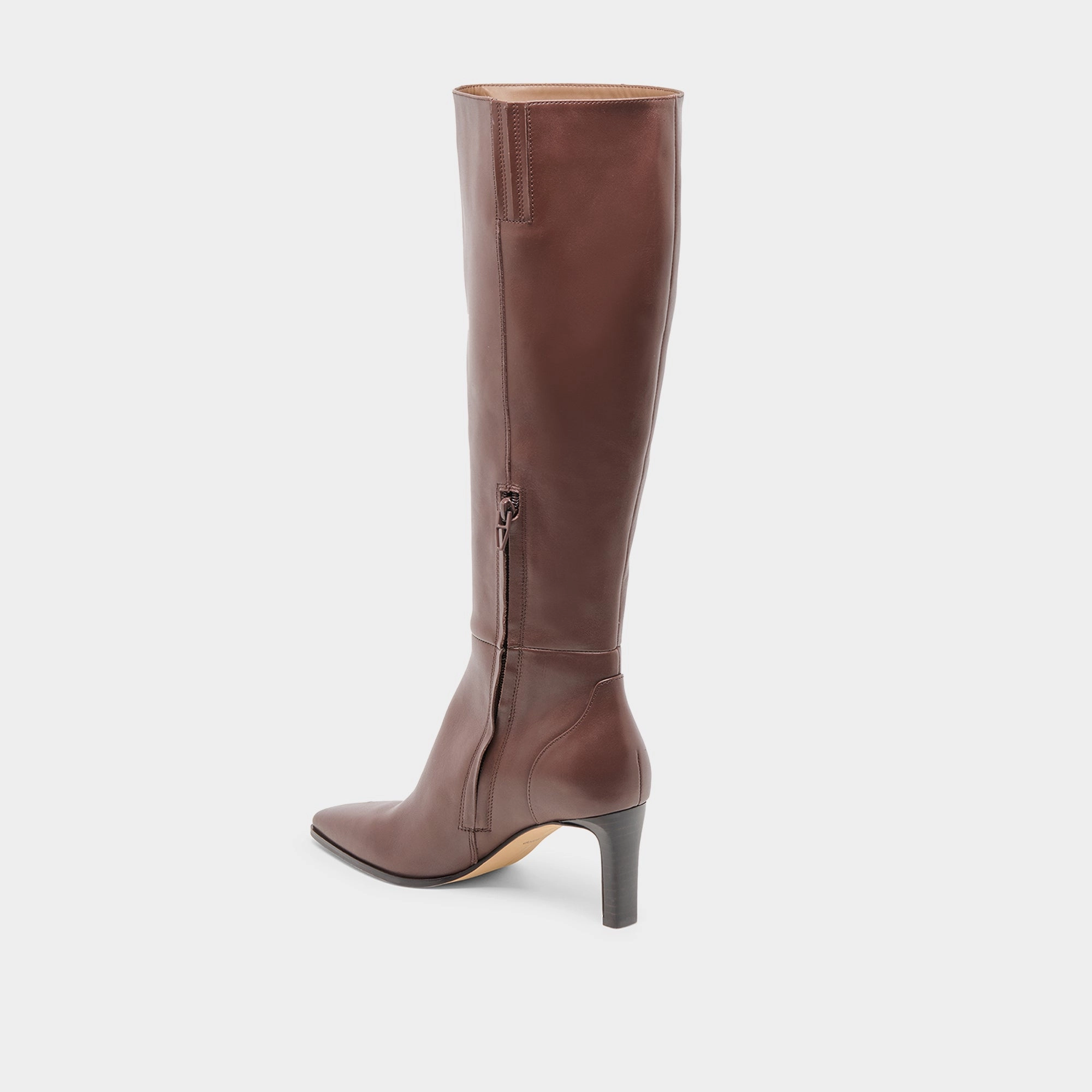 Fluid Profile Structured Motion Emmi Boots Chocolate Leather