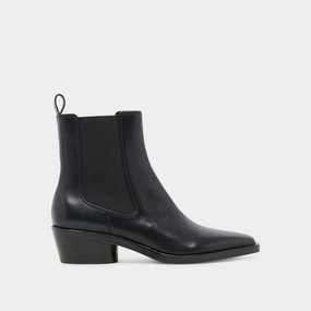 Fresh Expression Essence Of Movement Foster Booties Black Leather