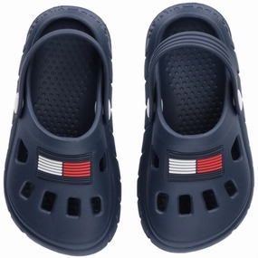 Visual Ease Cool Utility Tommy Hilfiger Flag Comfy Sandal Blue