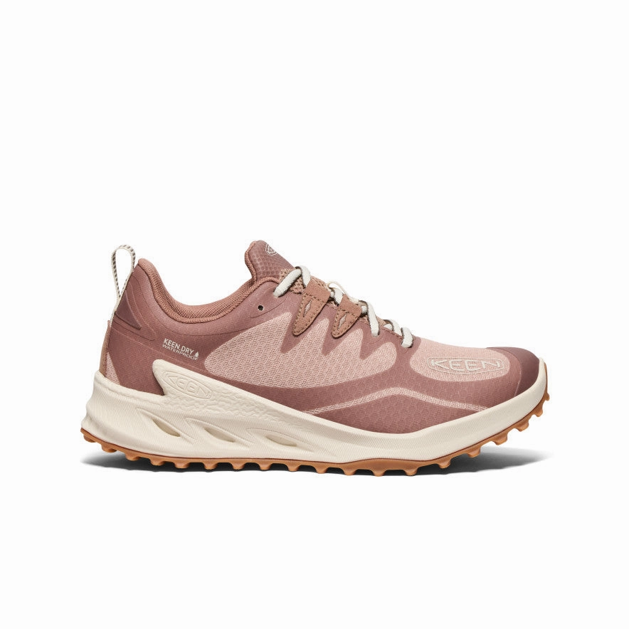 Effortless Utility Women'S Zionic Waterproof Hiking Shoe  |  Warm Taupe/Raw Umber