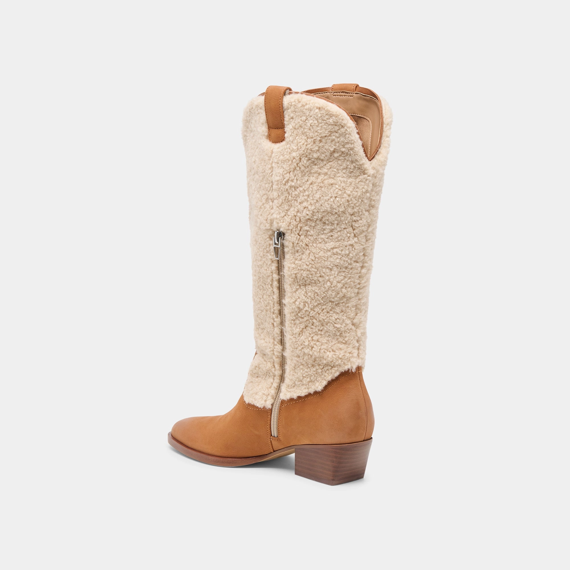 Design-Led Progressive Tone Mykel Plush Boots Caramel Nubuck