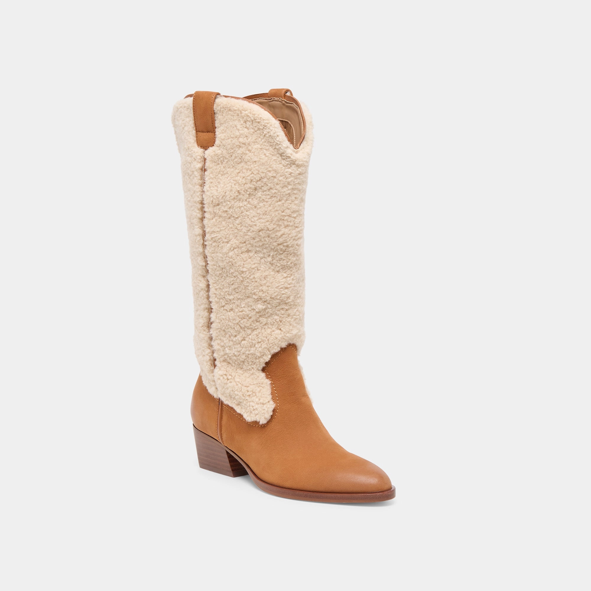 Mykel Plush Boots Caramel Nubuck Ready For Change