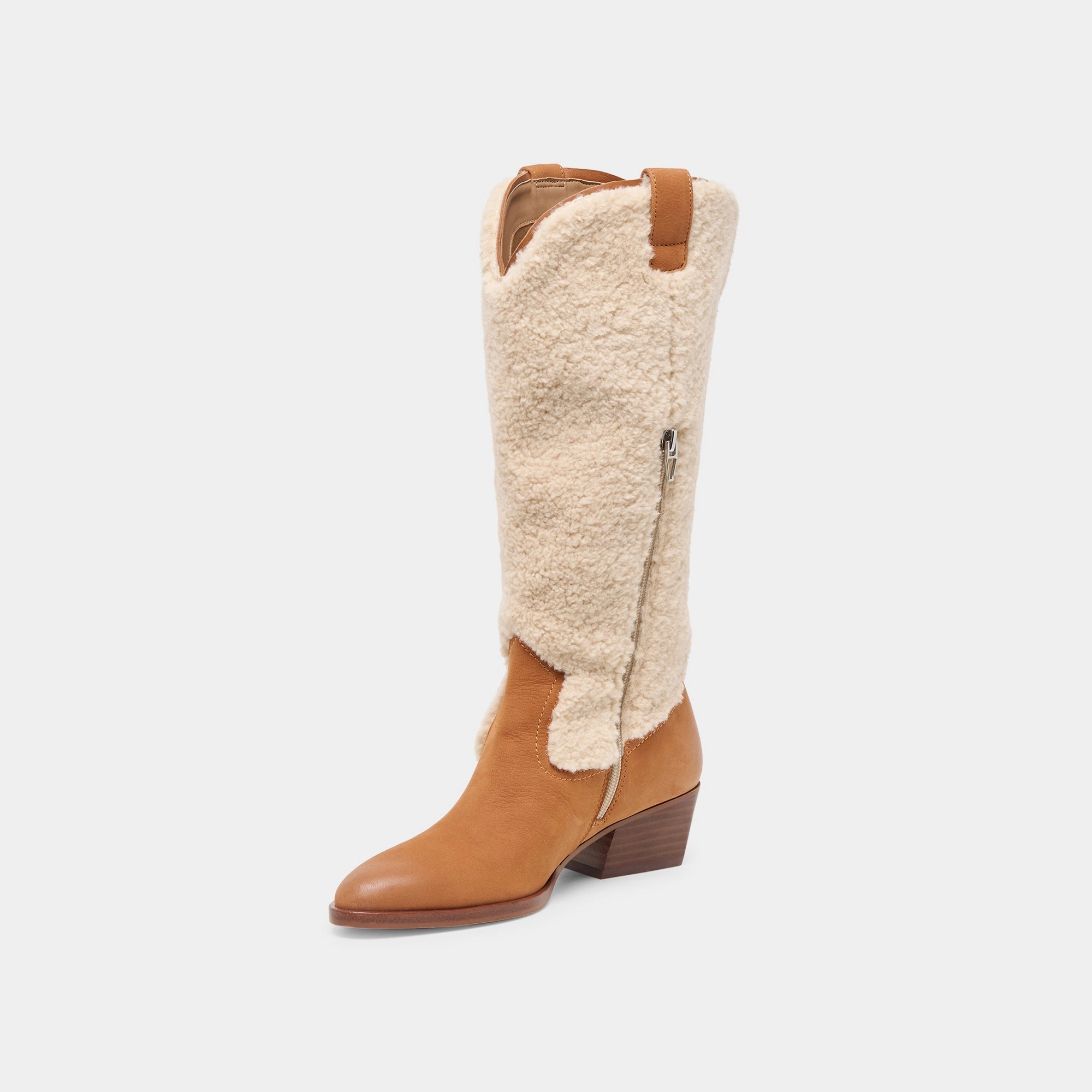 Refined Structure Mykel Plush Boots Caramel Nubuck