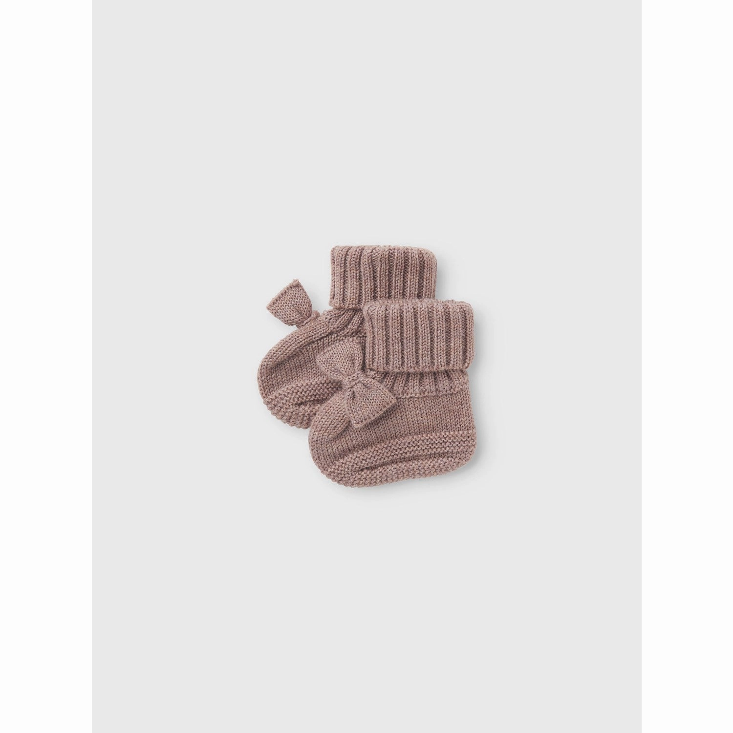 Quiet Design Name It Purple Dove Wrilla Wool Knit Slippers
