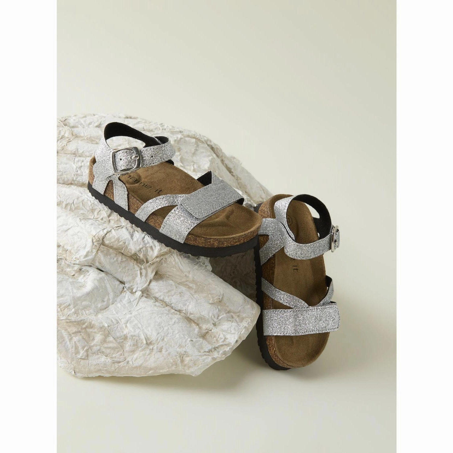 Refined Chill Name It Silver Fiona Sandal