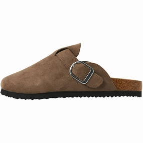 Essentials On Point Inspired Living Name It Taupe Gray Avery Mules
