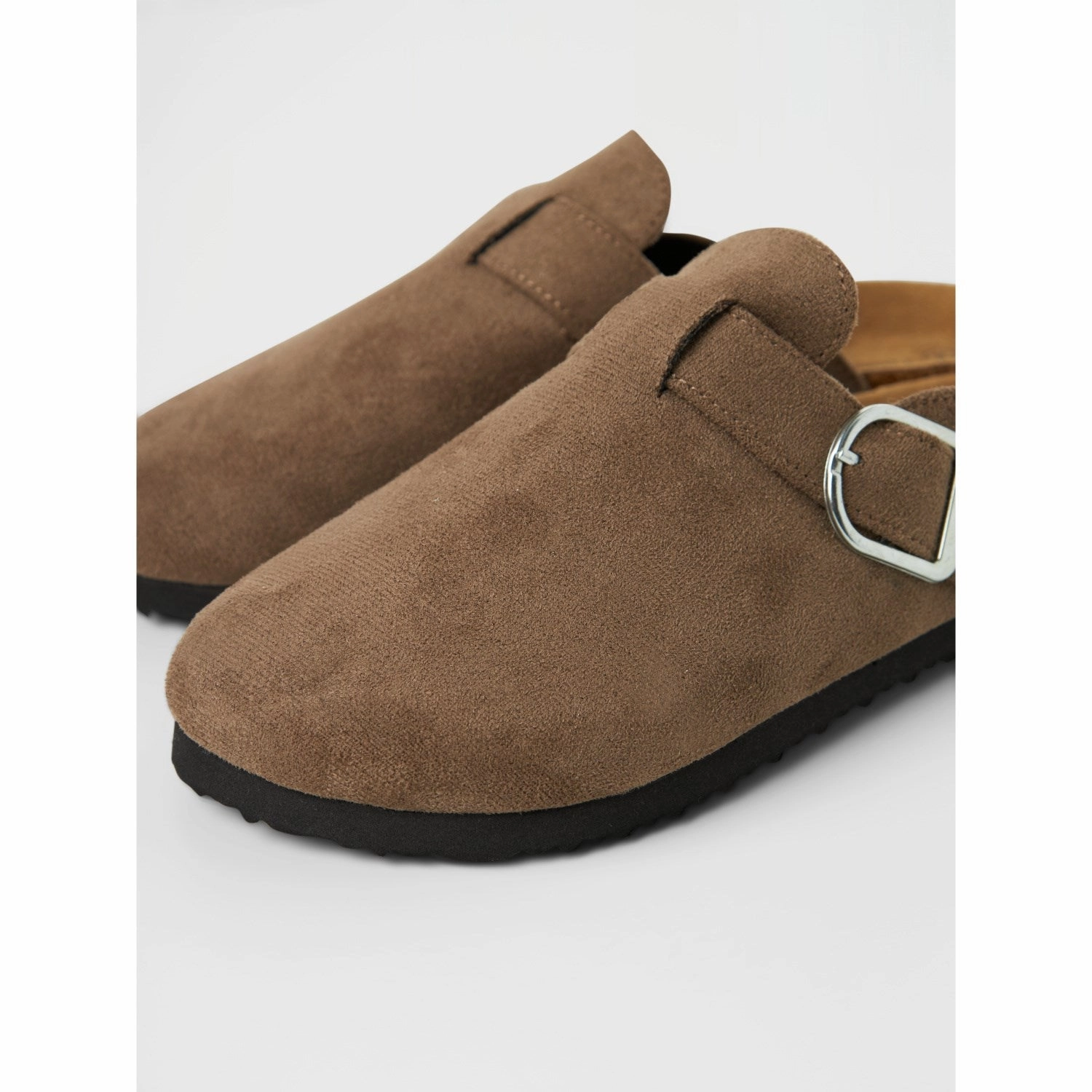 Ready When You Are Crafted Pulse Name It Taupe Gray Avery Mules