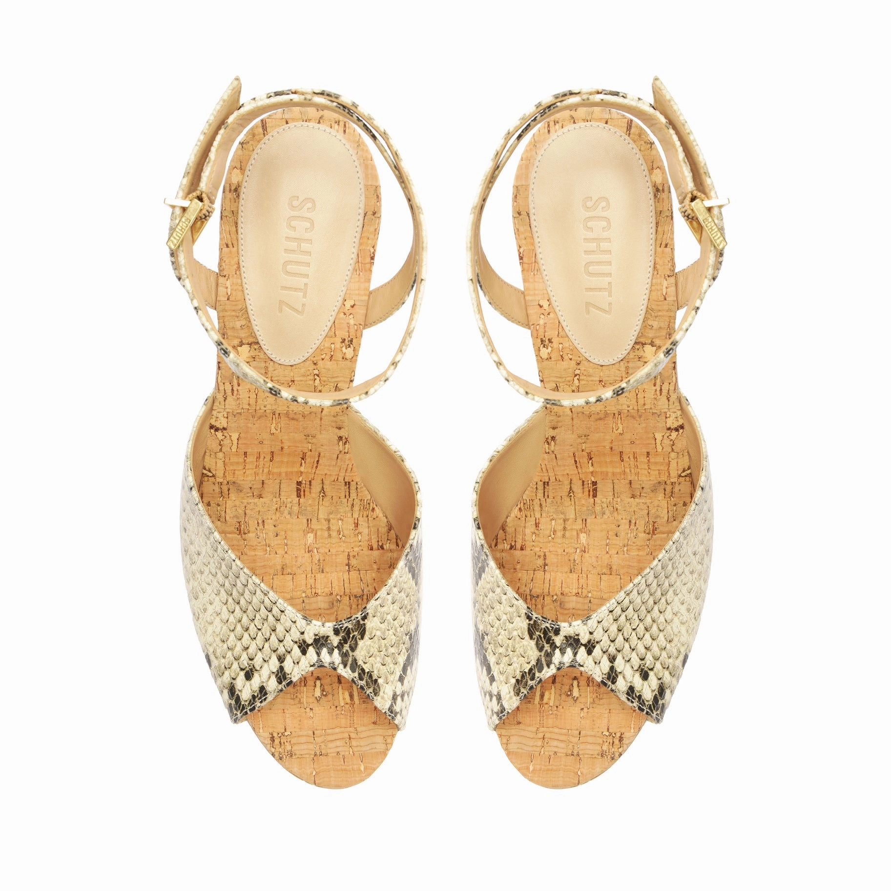 Neith Snake-Embossed Leather Sandal Lightweight Presence Precision-Made