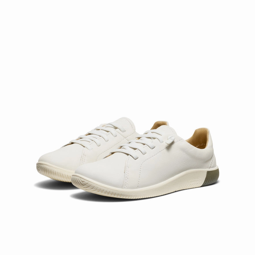 Relaxed Innovation Women'S Knx Leather Sneaker  |  Star White/Star White