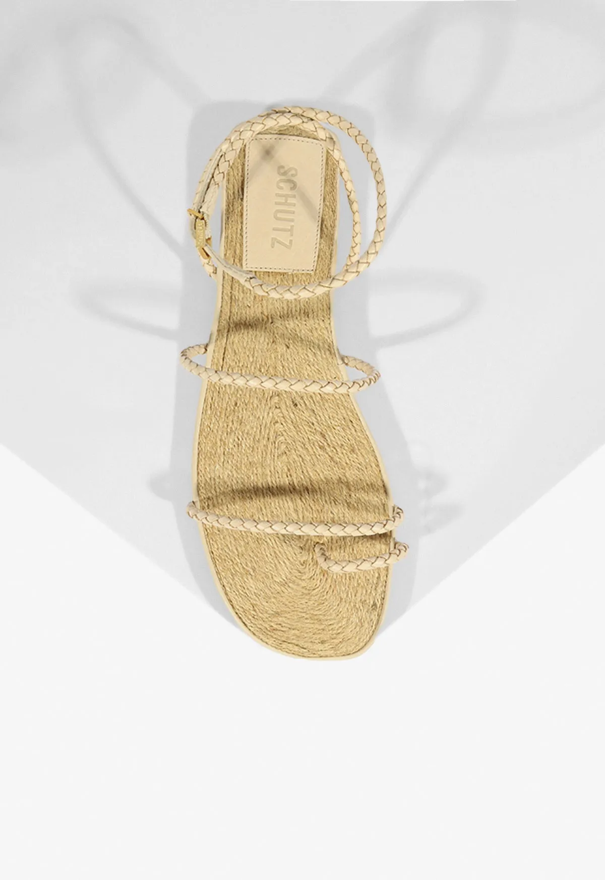 Kaya Beige Leather Flat Sandal Lifestyle Rhythm Constant Vibe