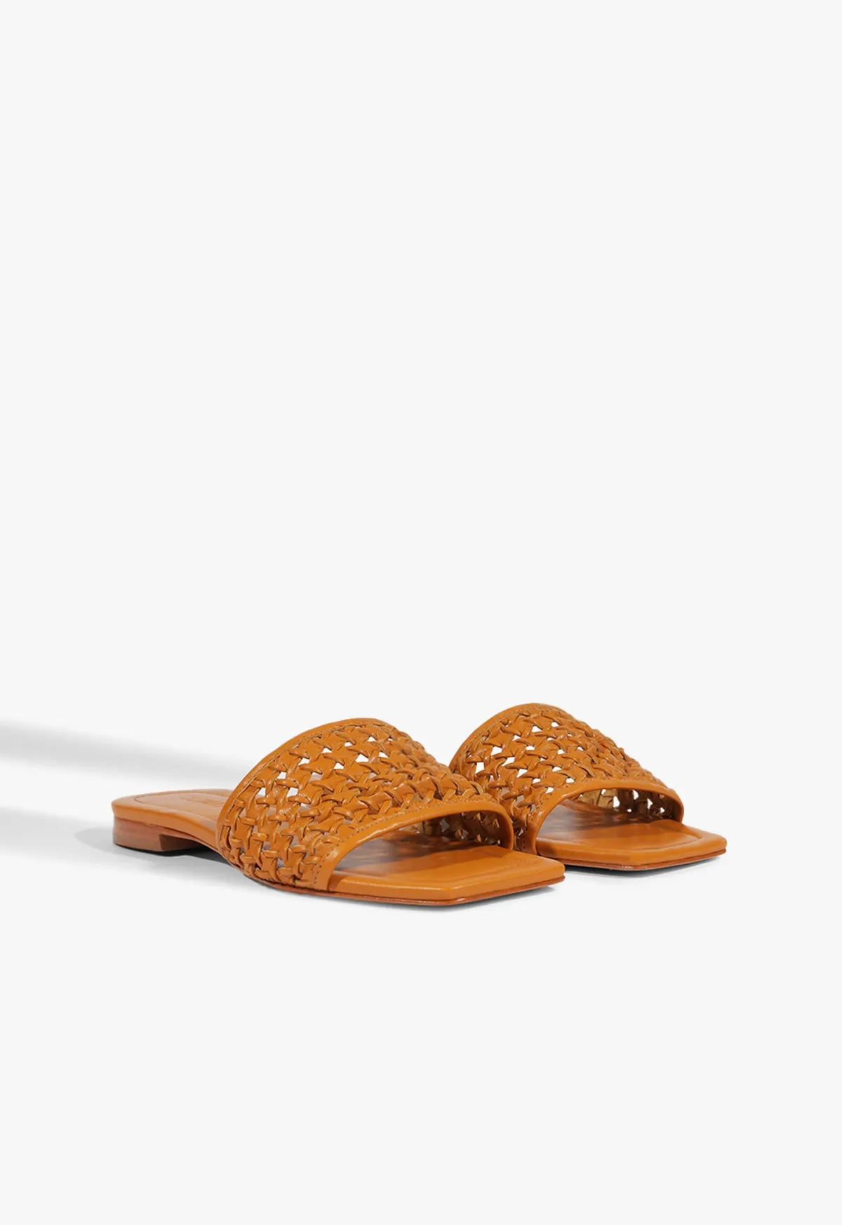 Change-Ready Juliet Leather Flat Sandal