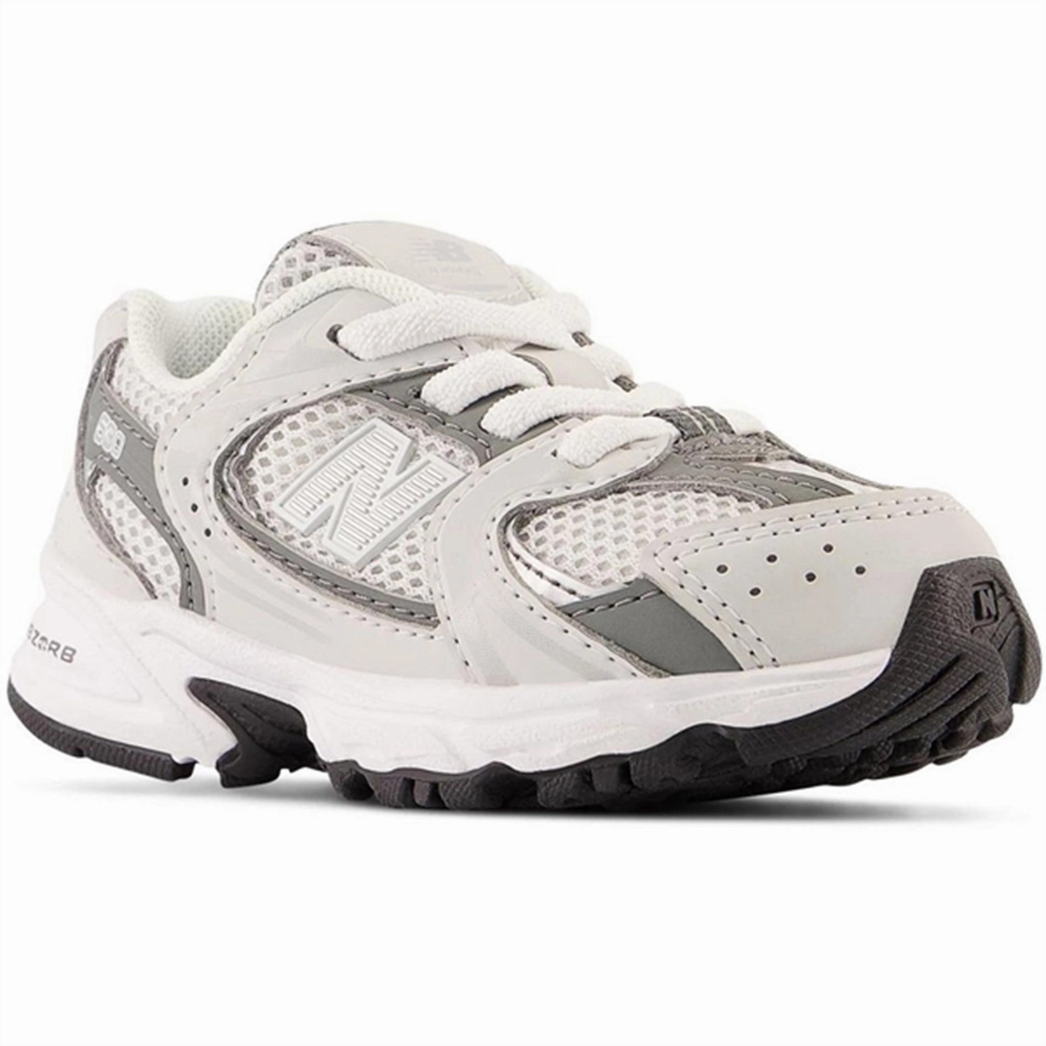 Layer Up Smart Move With Purpose New Balance 530 Kids Bungee Lace Infant Grey Matter
