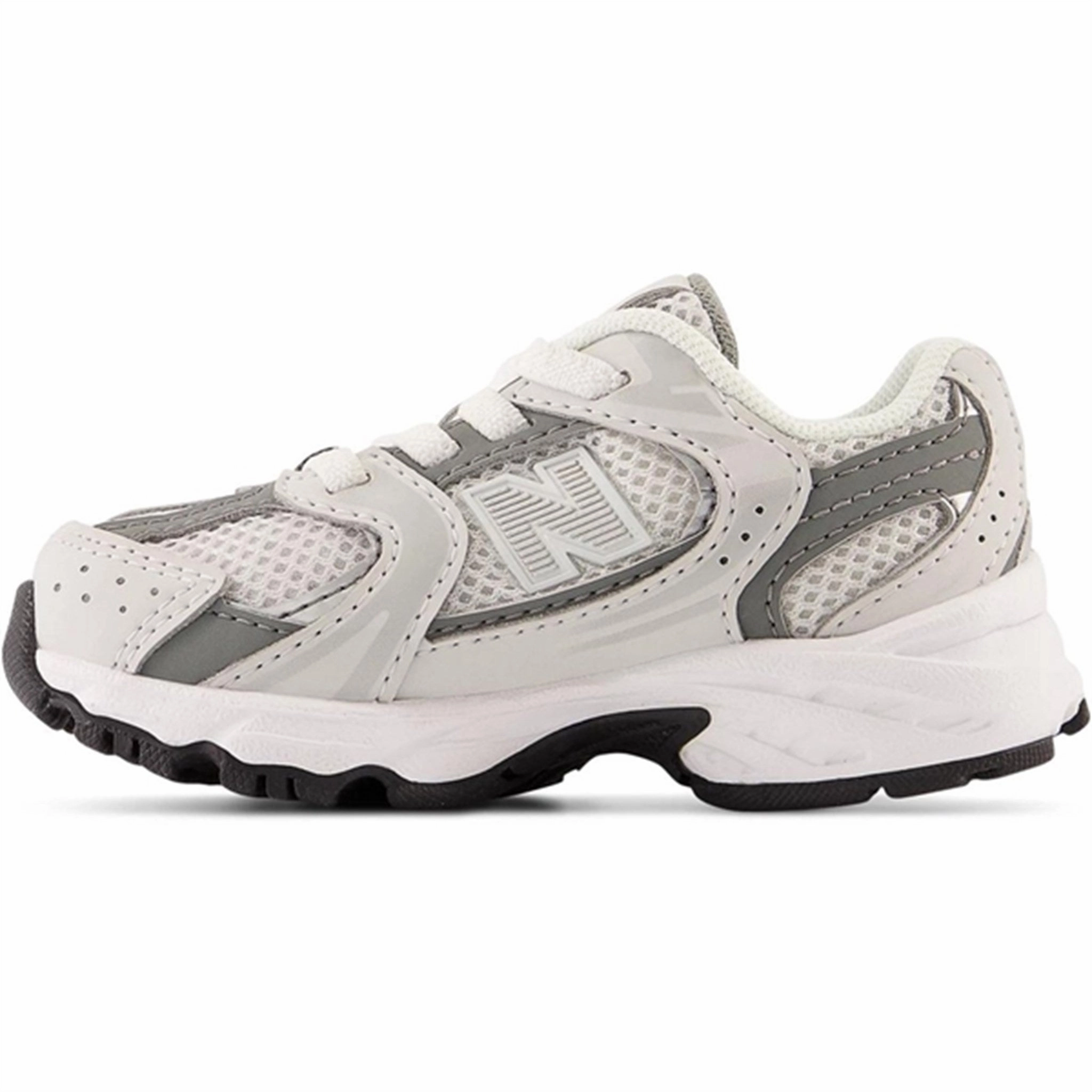 New Balance 530 Kids Bungee Lace Infant Grey Matter Designed With Rhythm