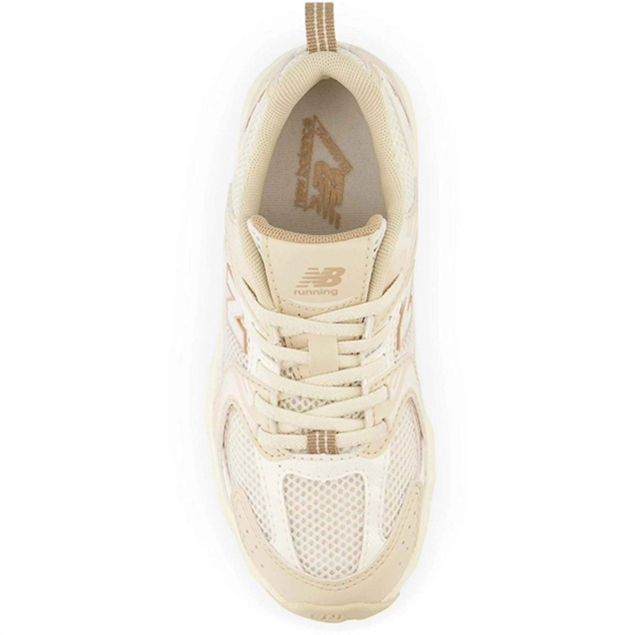 Designed For Days New Balance 530 Kids Bungee Lace Pre Bone
