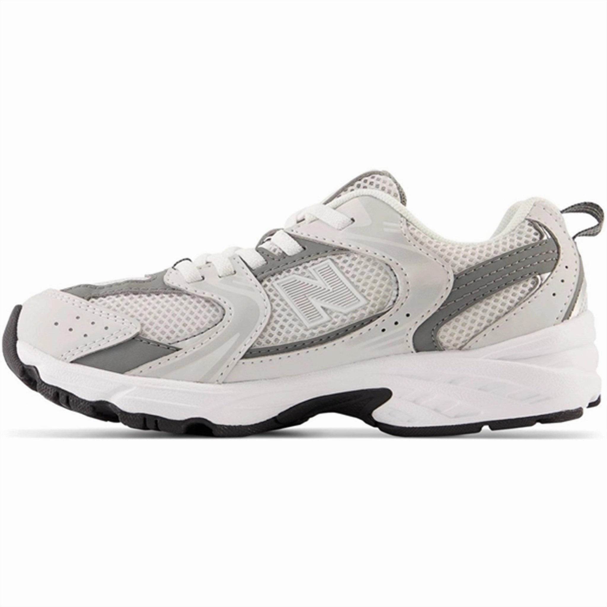 Elevate Your Day Bold Looks New Balance 530 Kids Bungee Lace Pre Grey Matter