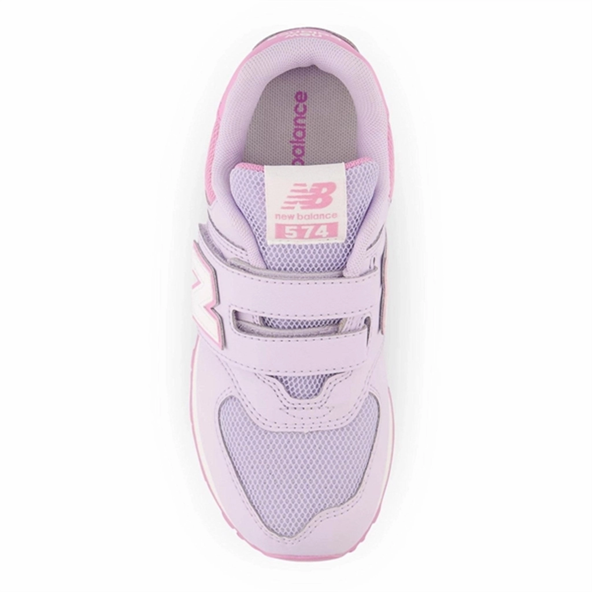Go-Everywhere City-Layered New Balance 574 Bright Lavender Sneakers
