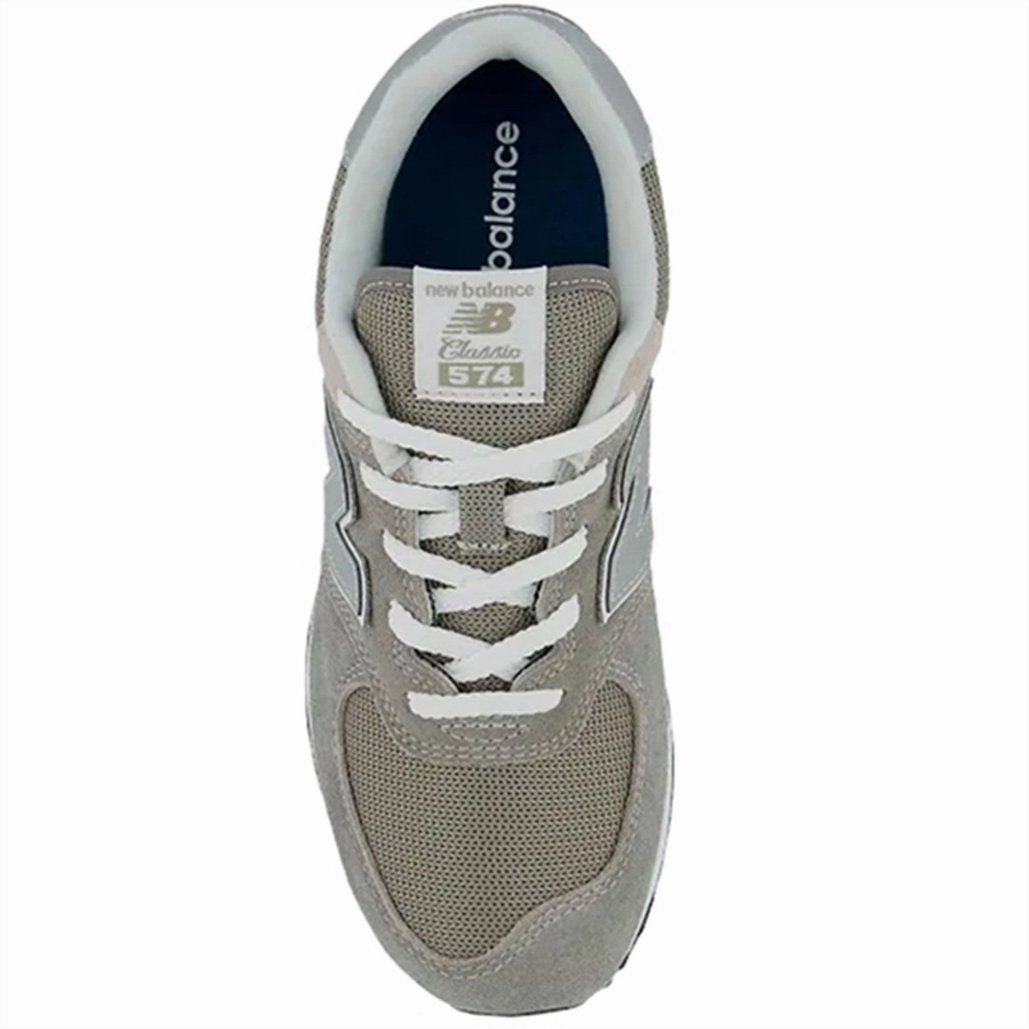 Ease In Design Conscious Form New Balance 574 Grey/White Sneakers