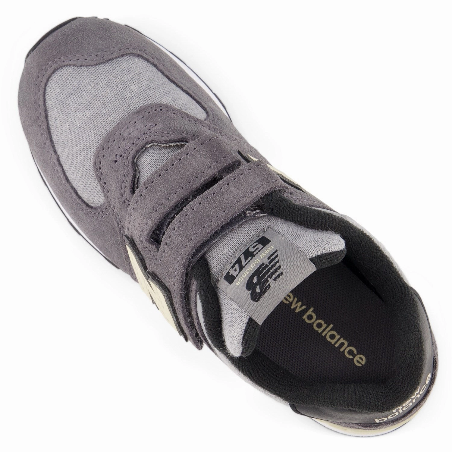 Engineered To Adapt Design In Focus New Balance 574 Kids Hook & Loop Sneakers Magnet