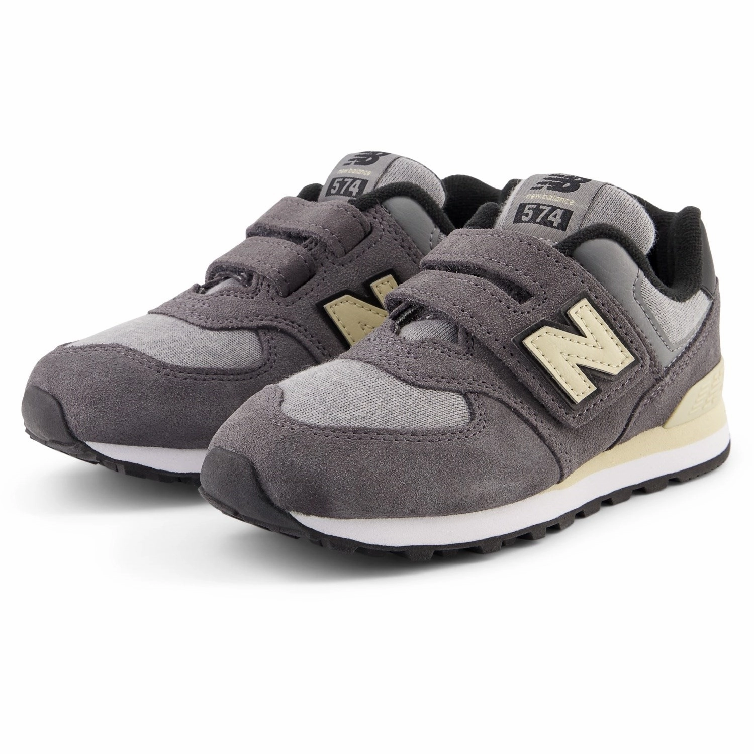 New Balance 574 Kids Hook & Loop Sneakers Magnet Engineered Simplicity Engineered Casual