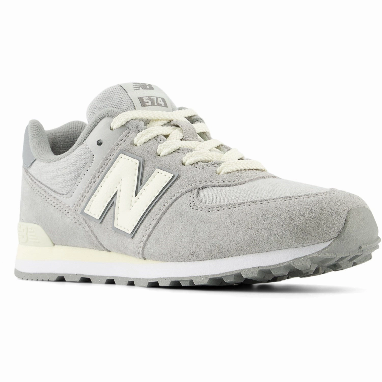 Low-Key Performance New Balance 574 Kids Sneakers Concrete