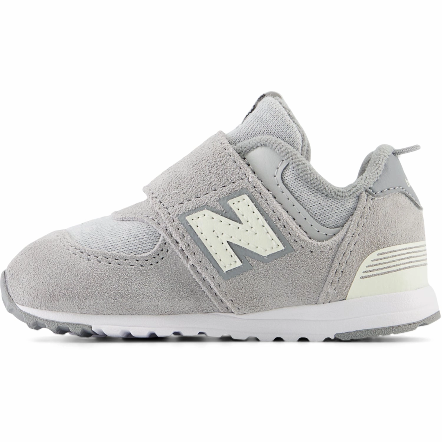 Movement Uniform New Balance 574 New-B Hook & Loop Sneakers Concrete