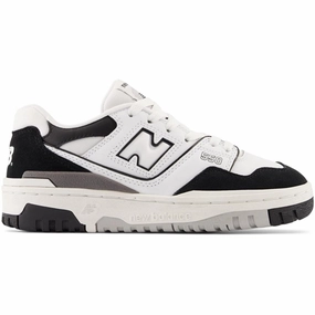 Express In Ease New Balance Bb550 Kids Bungee Lace Sneakers White
