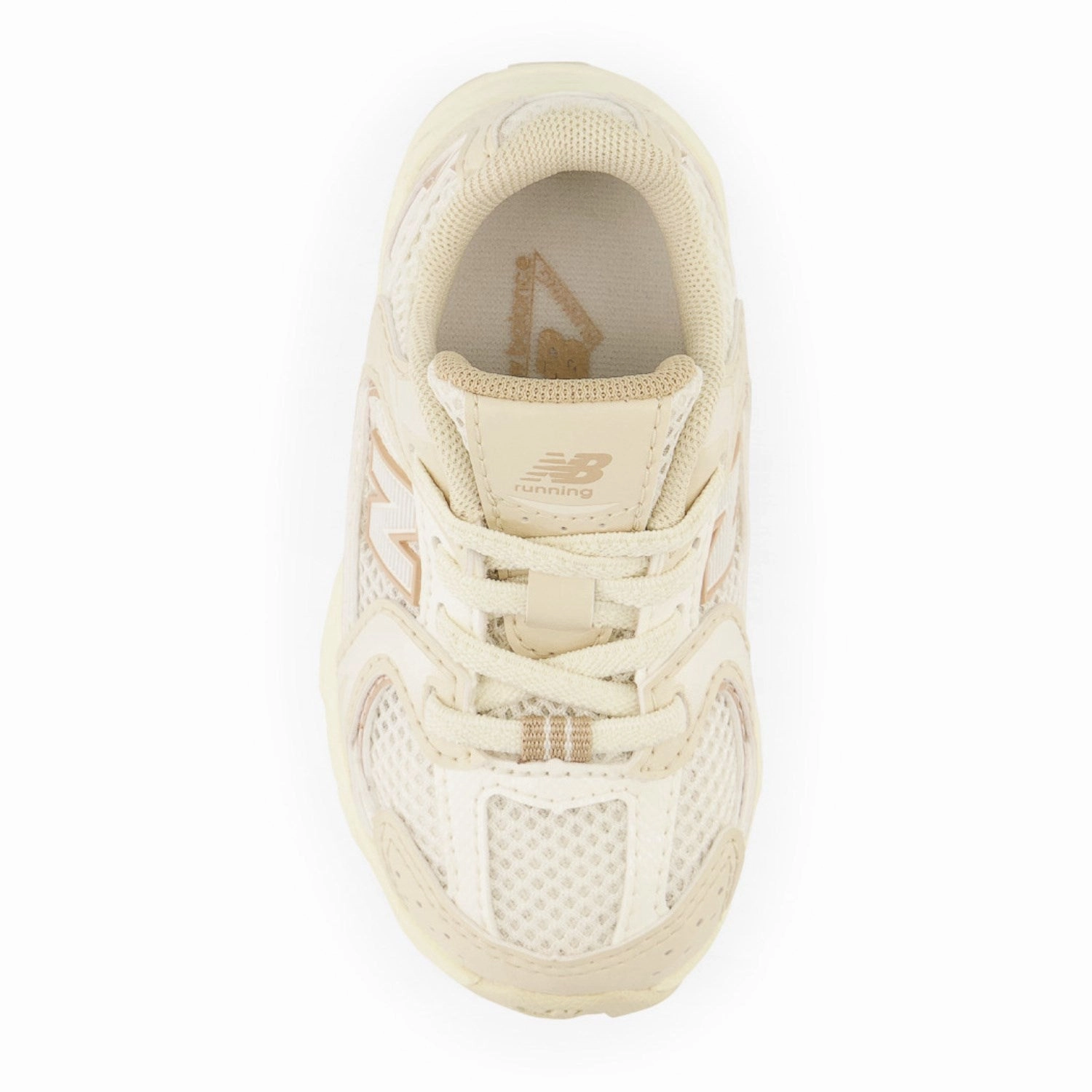 New Balance Beige New Balance 530 Kids Bungee Lace Movement Architecture