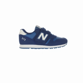 Subtle Signature Layer Up Smart New Balance Blue 373 Kids Hook & Loop Sneakers