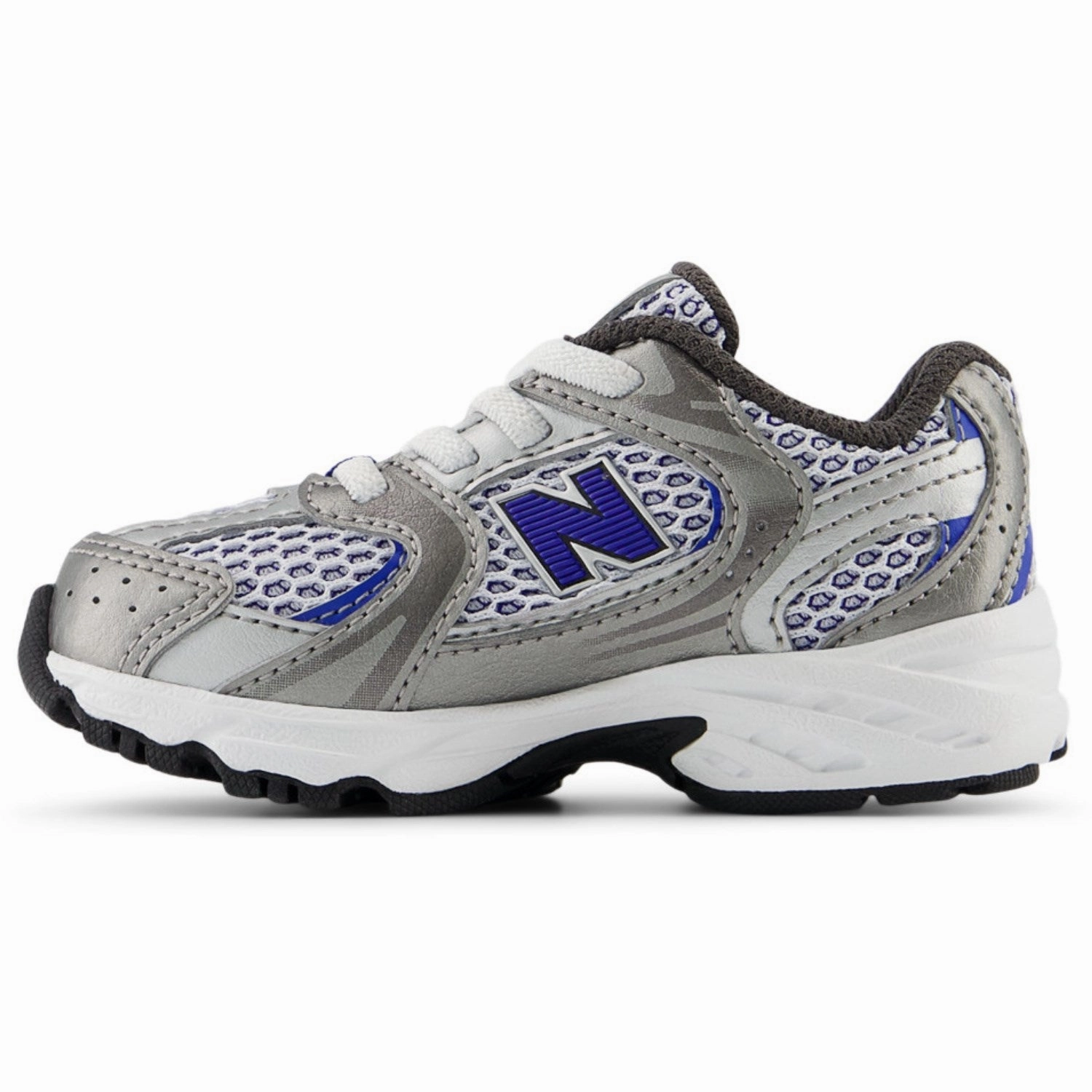 New Balance Dark Silver Metallic New Balance 530 Kids Bungee Lace Your Core Layer Live With Intent