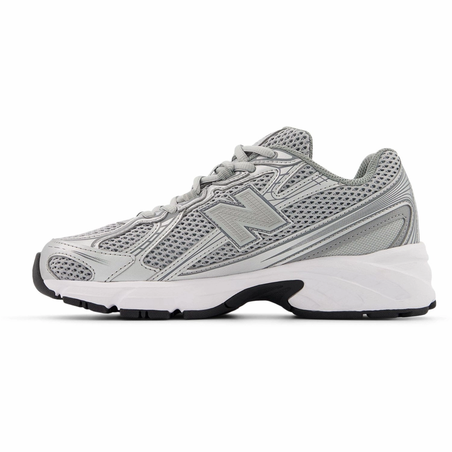 Low-Key Performance Evolved Form New Balance Raincloud 740 Kids Lace Sneakers